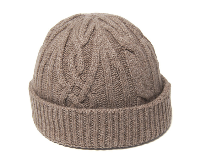 JOHN SMEDLEY(ジョンスメドレー) カシミアウールケーブル編みニットキャップ EMERY 