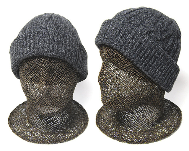 JOHN SMEDLEY(ジョンスメドレー) カシミアウールケーブル編みニットキャップ EMERY 