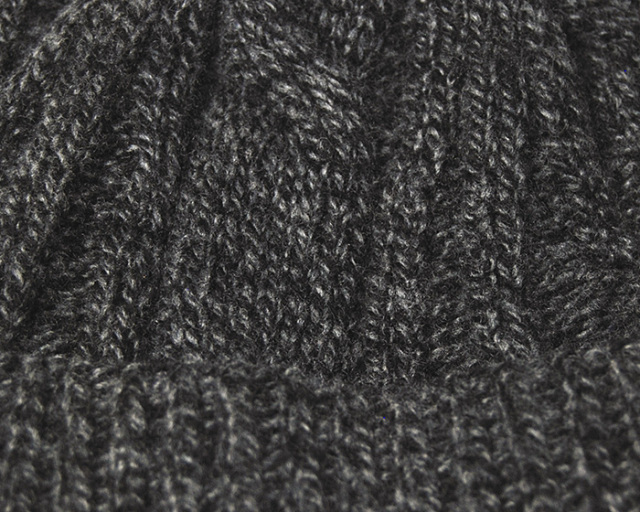 JOHN SMEDLEY(ジョンスメドレー) カシミアウールケーブル編みニットキャップ EMERY 