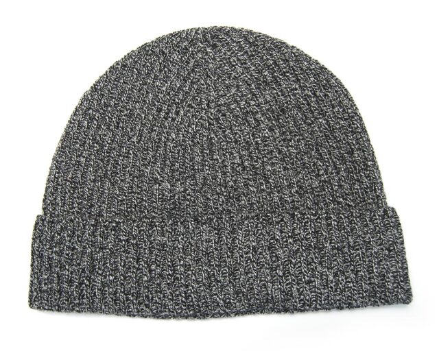 Johnstons of Elgin(ジョンストンズ” カシミアリブニットキャップ ニット帽