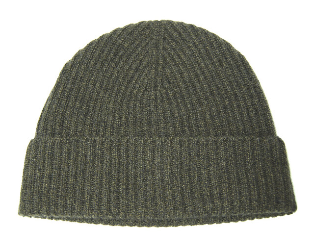 Johnstons of Elgin(ジョンストンズ) カシミアリブニットキャップ