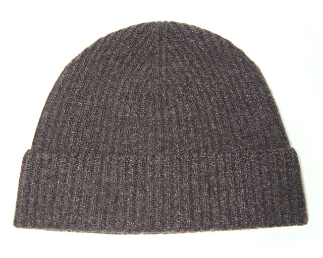 Johnstons of Elgin(ジョンストンズ) カシミアリブニットキャップ