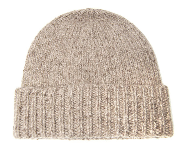 Johnstons of Elgin(ジョンストンズ)” カシミアネップニットキャップ