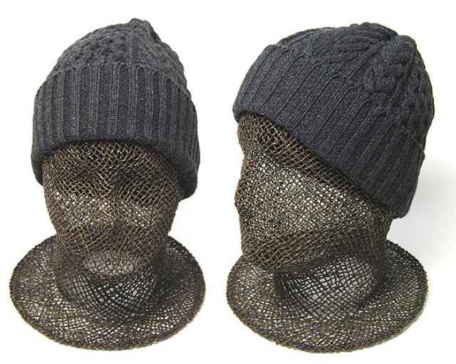 Johnstons of Elgin(ジョンストンズ) カシミアケーブルニットキャップ Cashmere Beanie Aran