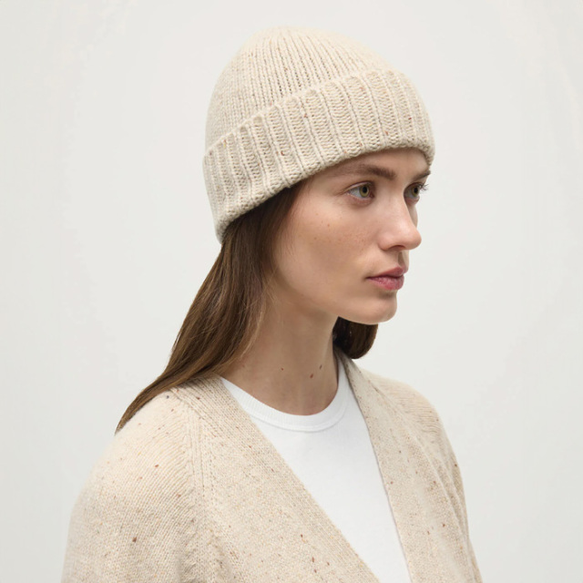 Johnstons of Elgin　ジョンストンズ　カシミアニット帽