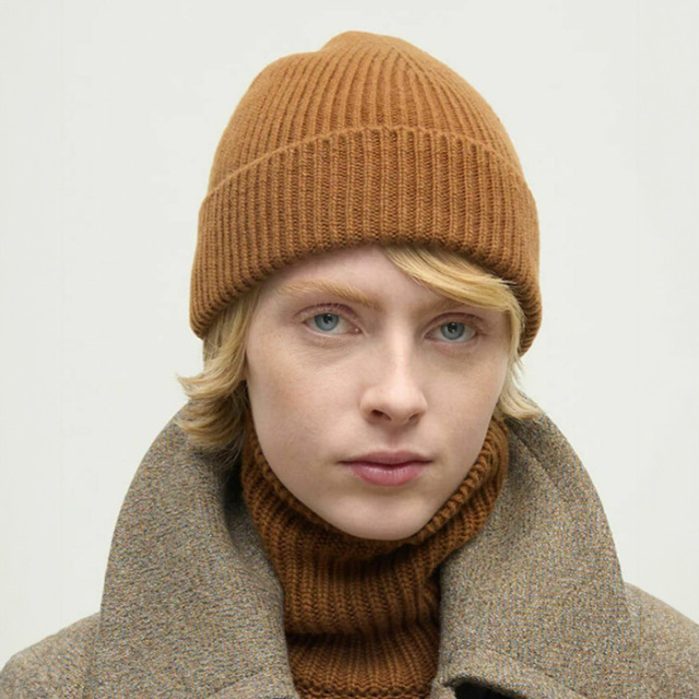 Johnstons of Elghin　ジョンストンズ　カシミヤニット帽