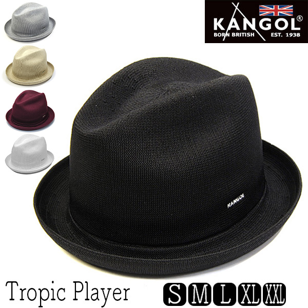 ”KANGOL(カンゴール)” ニット中折れ帽 TROPIC PLAYER