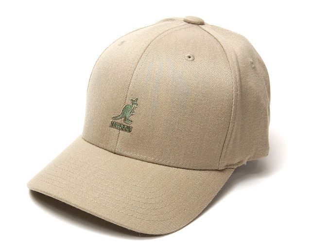 ”KANGOL(カンゴール)” ストレッチツイルベースボールキャップ Wool Flexfit Baseball? 