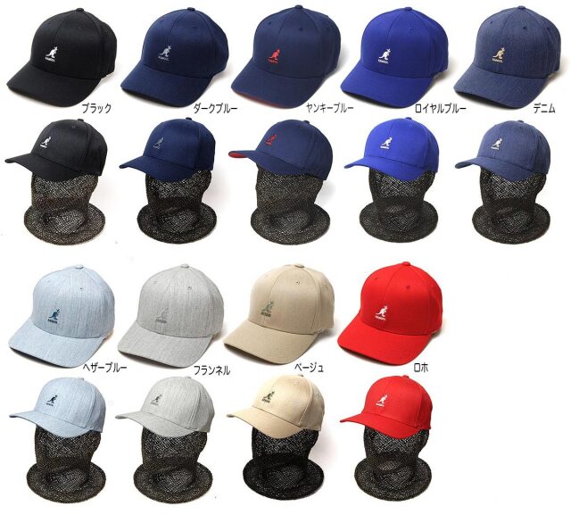 KANGOL カンゴール ストレッチツイルベースボールキャップ Wool Flexfit Baseball