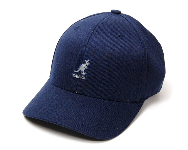 ”KANGOL(カンゴール)” ストレッチツイルベースボールキャップ Wool Flexfit Baseball? 