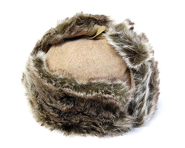 イギリス”KANGOL(カンゴール)”ファー付き飛行帽[WOOL USHANKA] 