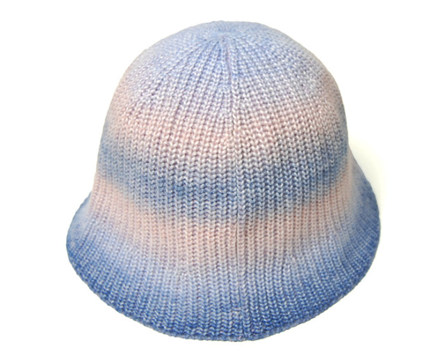 KANGOL　カンゴール　ニットベルハット　STRIPE KNIT BUCKET　バケットハット