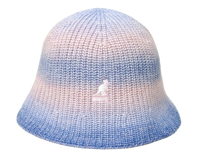 KANGOL　カンゴール　ニットベルハット　STRIPE KNIT BUCKET　バケットハット