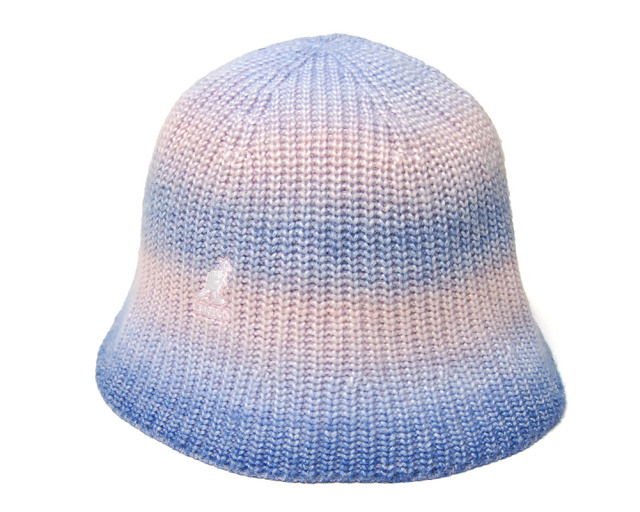KANGOL　カンゴール　ニットベルハット　STRIPE KNIT BUCKET　バケットハット