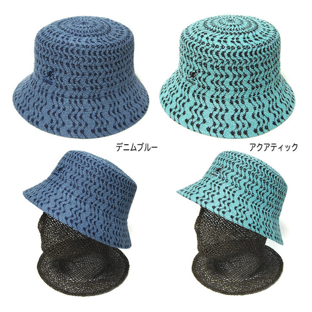 KANGOL　カンゴール　バミューダバケットハット　ジグザグバケット