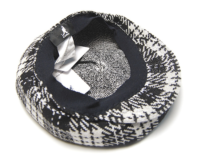 KANGOL　カンゴール　チェック８枚はぎハンチング　キャスケット　New Heritage Flatcap