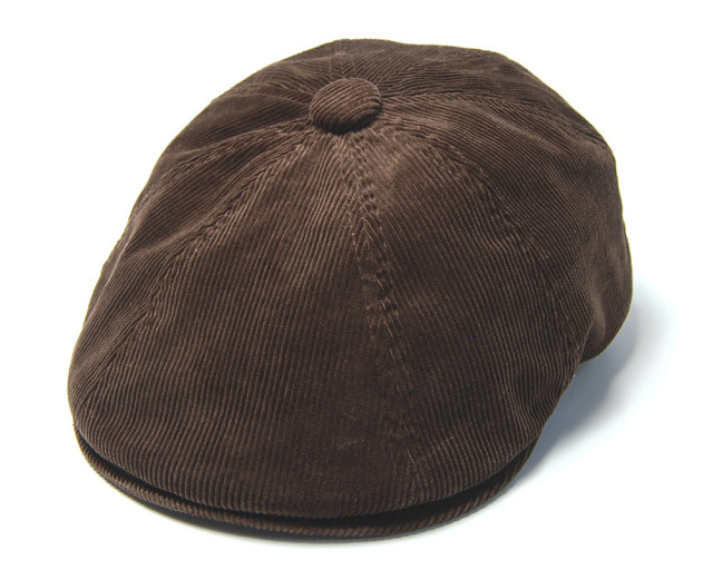 KANGOL(カンゴール) コーデュロイ8枚はぎハンチング CORD HAWKER