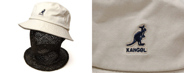 ”KANGOL(カンゴール)” コットンバケットハット Washed Bucket 