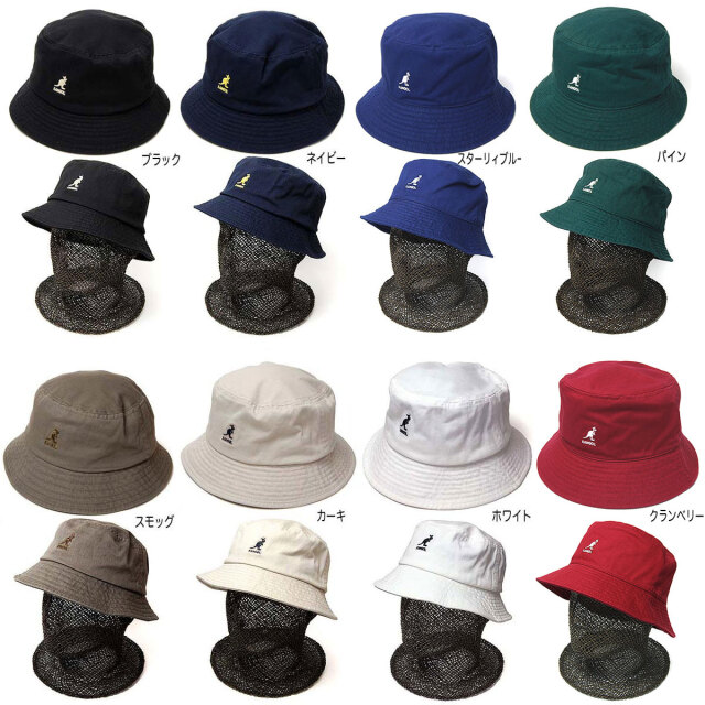 KANGOL(カンゴール) コットンバケットハット Washed Bucket