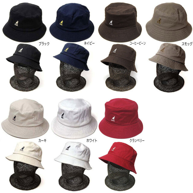 KANGOL(カンゴール) コットンバケットハット Washed Bucket メンズ