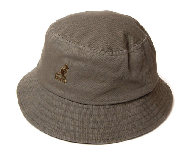 KANGOL　カンゴール　コットンバケットハット　Washed Bucket