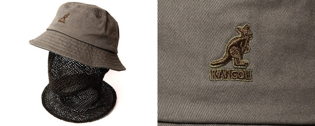 ”KANGOL(カンゴール)” コットンバケットハット Washed Bucket 