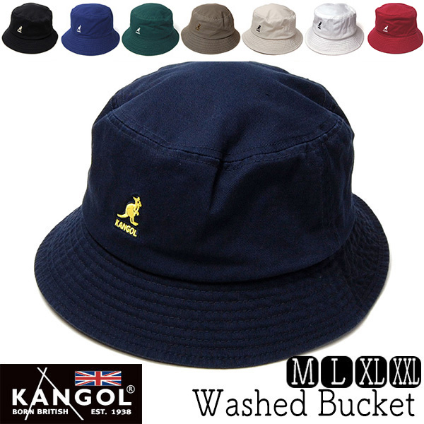 KANGOL(カンゴール) コットンバケットハット Washed Bucket