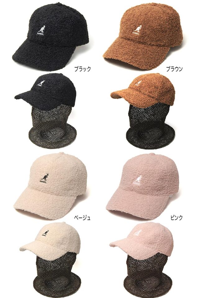 KANGOL(カンゴール)ボアキャップSHEEP FUR BASEBALL