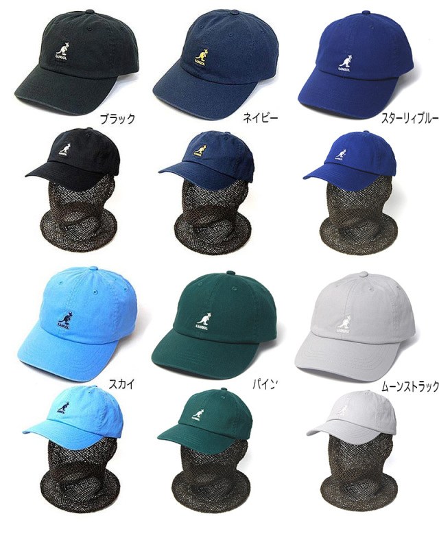 KANGOL(カンゴール) ウォッシュコットンキャップ Washed Baseball