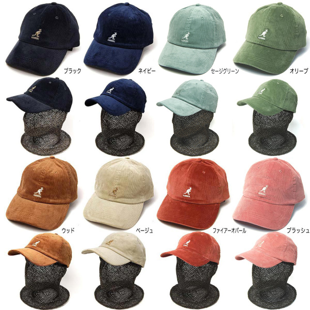 KANGOL(カンゴール) コーデュロイキャップ CORD BASEBALL メンズ