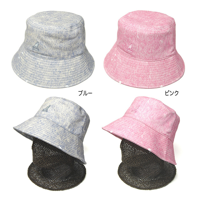 KANGOL　カンゴール　ウォッシュドデニムバケットハット　バケハ