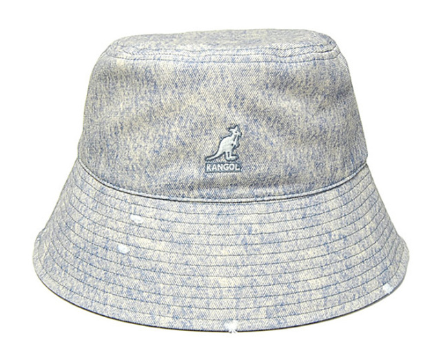 KANGOL　カンゴール　ウォッシュドデニムバケットハット　バケハ