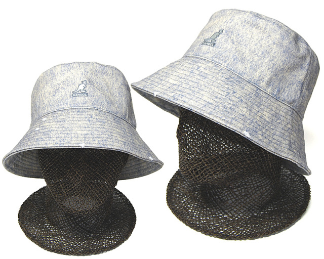 KANGOL　カンゴール　ウォッシュドデニムバケットハット　バケハ