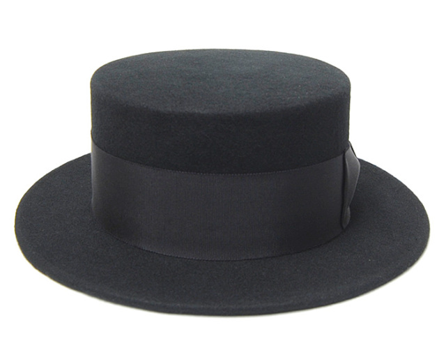DRAGON HAT ドラゴンハット ウールフエルトカンカン帽 ボーターハット