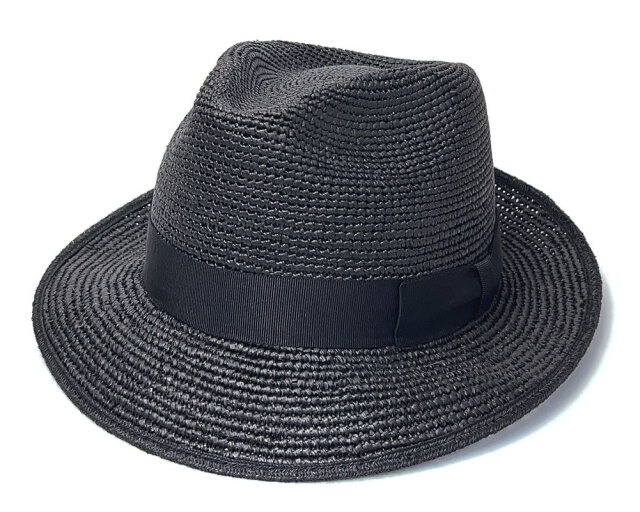 Dragon Hat(ドラゴンハット) 細編みパナマ中折れ帽 ハット