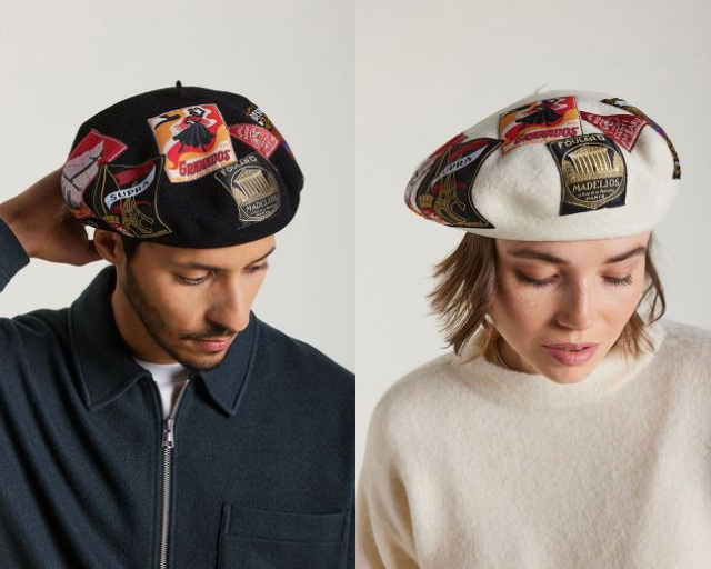 LAULHÈRE(ロレール) ベレー帽　『ERIDAN』 フランス LAULHERE(ローレール) ウールバスクベレー ERIDAN エリダン