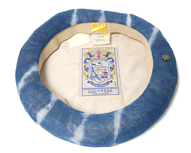 LAULHERE ロレール リネンベレー帽 Getaria
