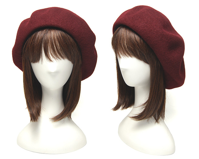 ELL-PEE　エルピ―　ウールベレー帽
