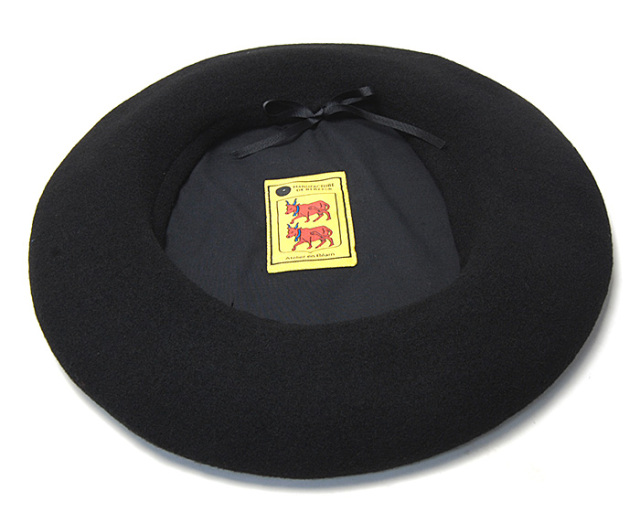 MANUFACTURE DU BERETマニュファクチュールドゥベレー ウールフエルトバスクベレーBERET ALPIN