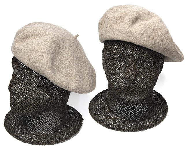 ”MANUFACTURE DE BERET(マニュファクチュールドゥベレー)” ウールバスクベレー BERET CLASSIQUE 10inch