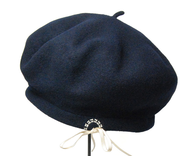 MANUFACTURE DE BERET マニュファクチュールドゥベレー ウールバスクベレーDEEP CLASSIQUE 