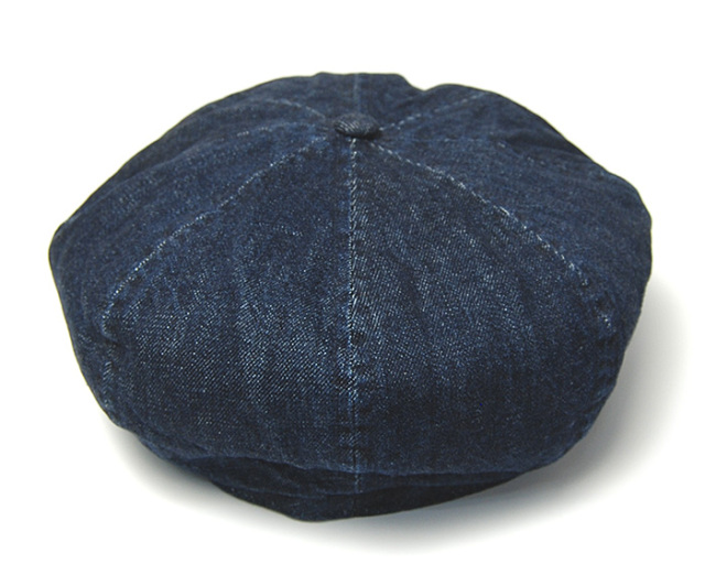 COUNTRY　カントリー　デニムキャスケット　８枚はぎハンチング