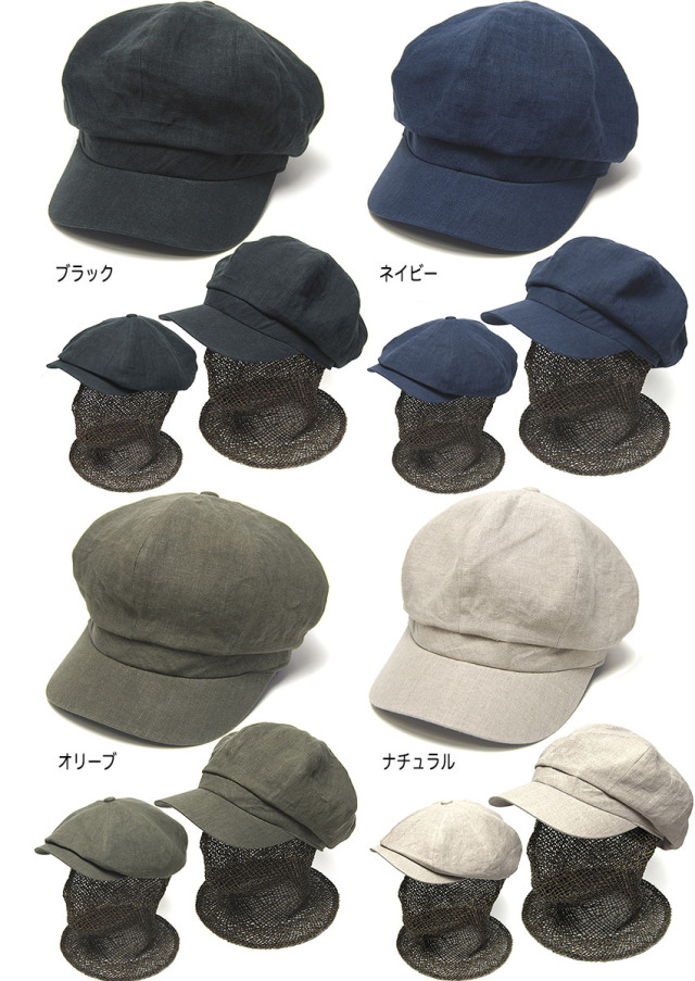 COUNTRY(カントリー) リネンキャスケット 春夏 メンズ レディース ユニ