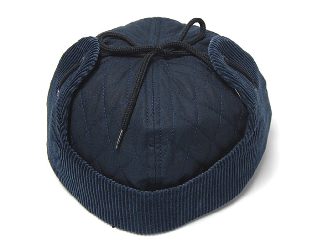 NINE TAILOR ナインテイラー 耳当て付きワックスドコットンキャップ Aly Cap