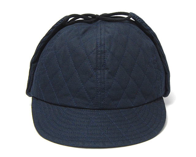 NINE TAILOR ナインテイラー 耳当て付きワックスドコットンキャップ Aly Cap