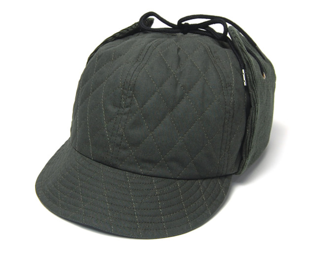 NINE TAILOR ナインテイラー 耳当て付きワックスドコットンキャップ Aly Cap