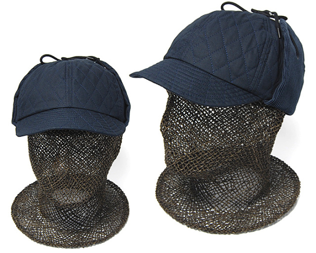 NINE TAILOR ナインテイラー 耳当て付きワックスドコットンキャップ Aly Cap