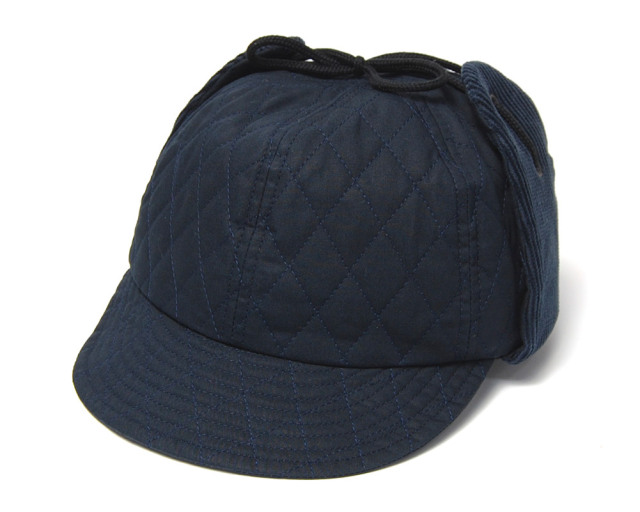 NINE TAILOR ナインテイラー 耳当て付きワックスドコットンキャップ Aly Cap