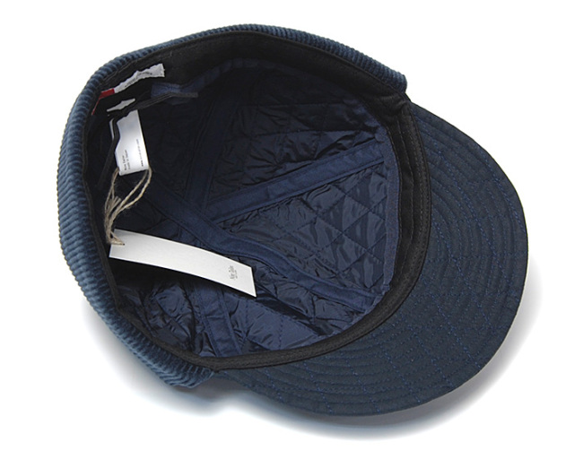 NINE TAILOR ナインテイラー 耳当て付きワックスドコットンキャップ Aly Cap