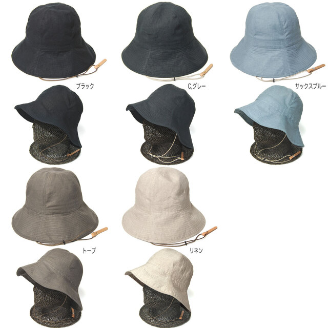 NINE TAILOR　ナインテイラー　リネンハット　CANNA HAT　カンナハット